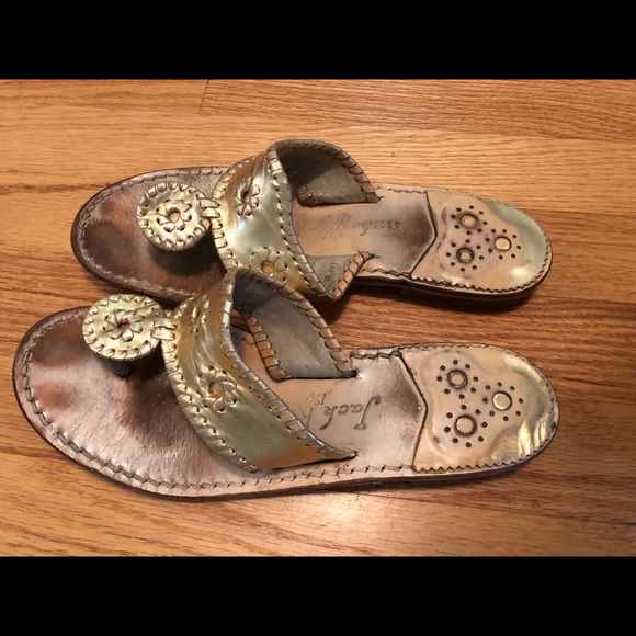 Gold Jack Rogers - Picture 2 of 2